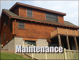  Rutherfordton, North Carolina Log Home Maintenance